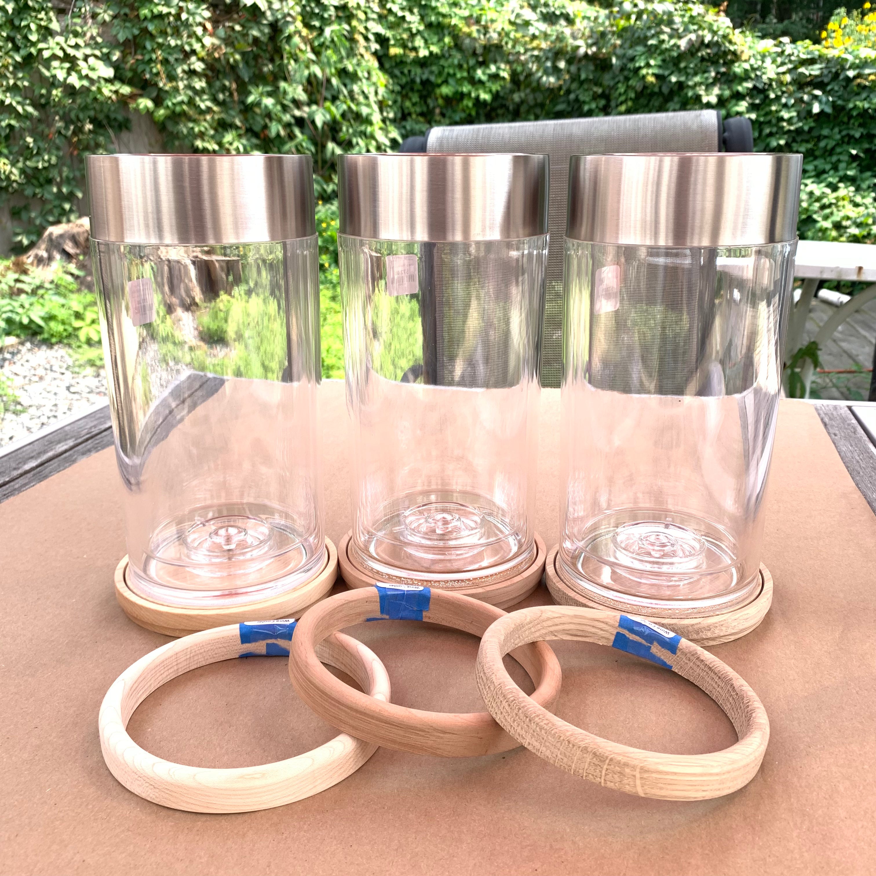 おまけ付き！ナンタケットバスケット　ワインクーラー　シェル装飾 Wine Cooler Rim – GrayMist Shops