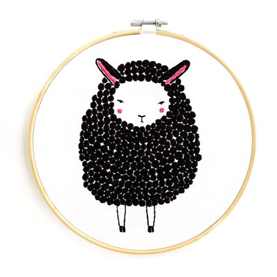 Sheep Embroidery Sampler