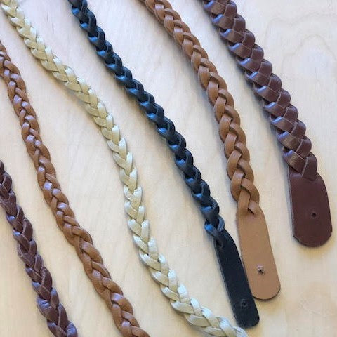 Braided Leather strap for purses